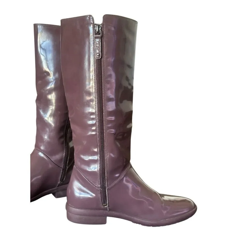 Ugg Tenaya Dusty Purple Knee High Rainboots Size 7